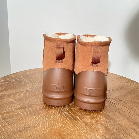 UGG Women's Classic Mini Pumped Molded Chestnut Slip On Boots 1158370 - Picture 6 of 7